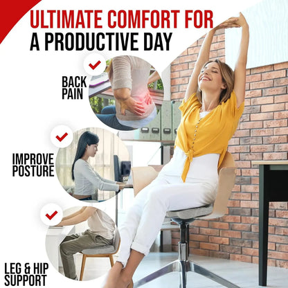 KyloForm Ergonomic Memory Cotton Office Cushion